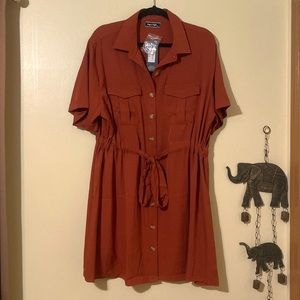 Button down dress